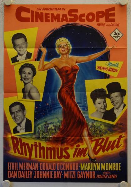 Rhythmus im Blut originales deutsches Filmplakat